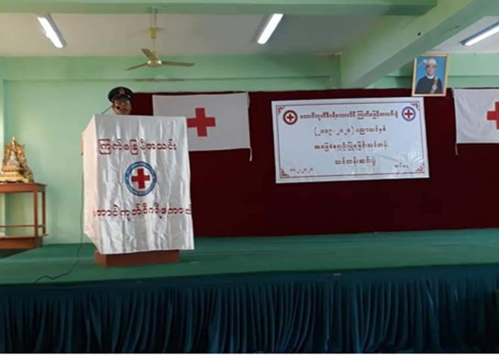 Taunggoke University 2019-2020 Academic Year Basic First Aid Training Red Cross Society (10-2-2020 to 18-2-2020)